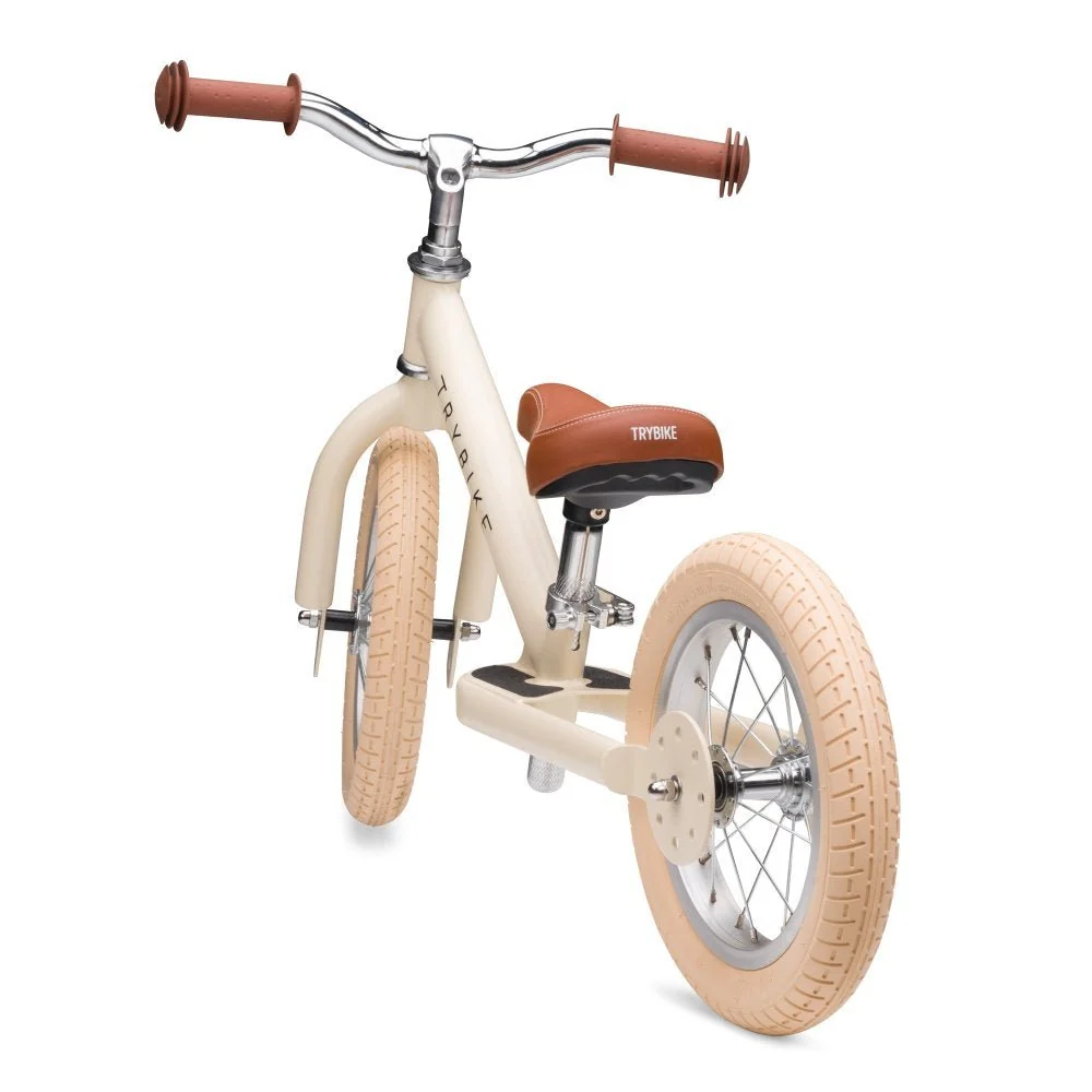 Trybike Løbecykel, 2 hjulet, Timeless Creme