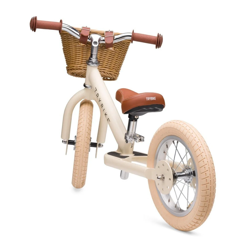 Trybike Løbecykel, 2 hjulet, Timeless Creme