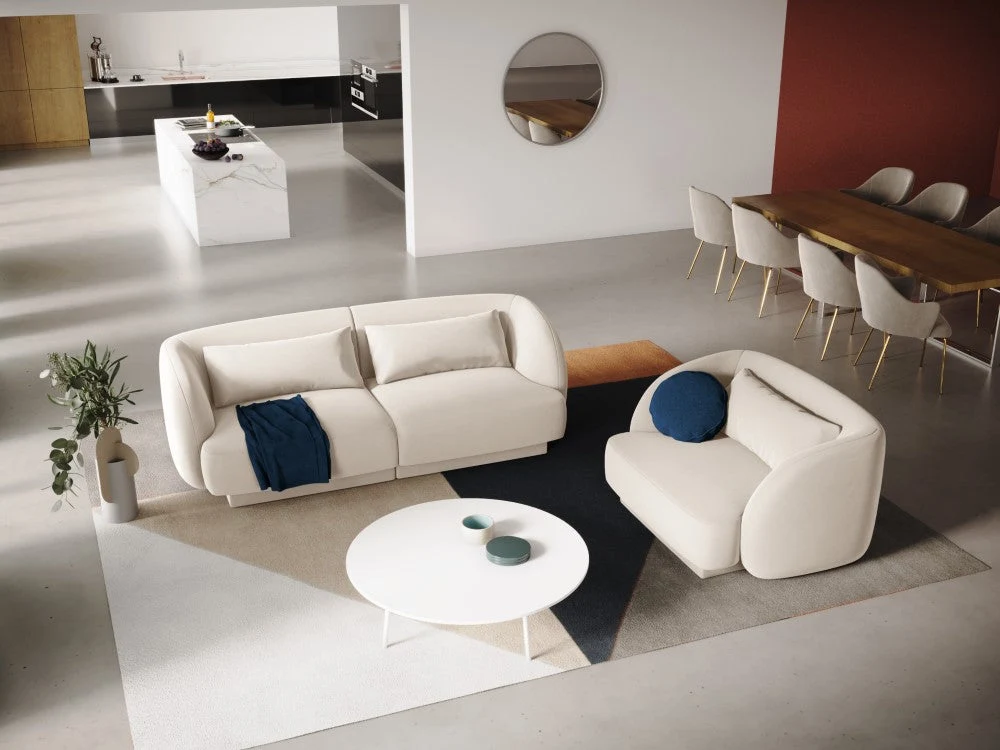 Tulum velour sofa 2 pers. DO-160 Environmental Testing Light