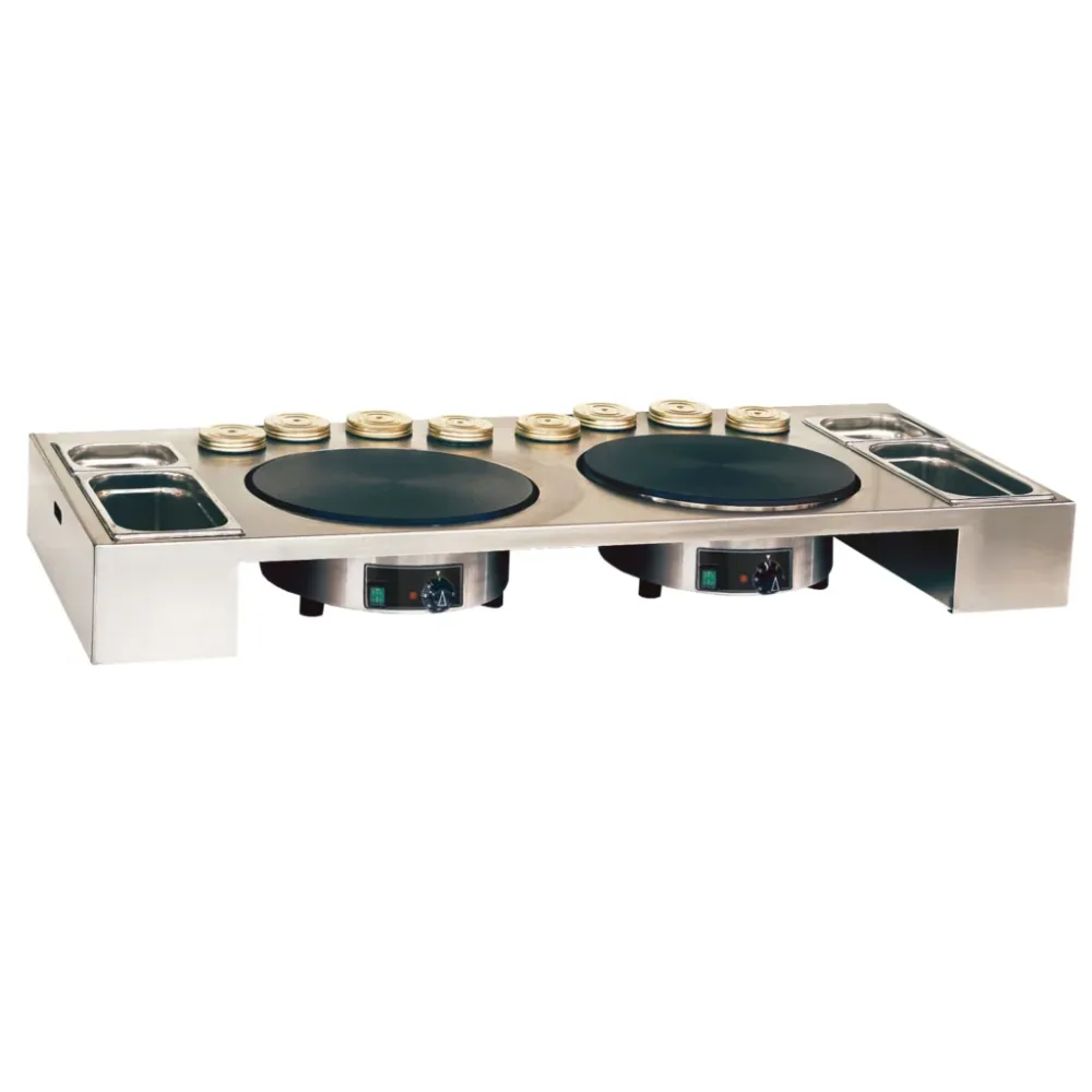 Twin crepestation - Inkl. 2 stk. Krampouz pandekagemaskiner