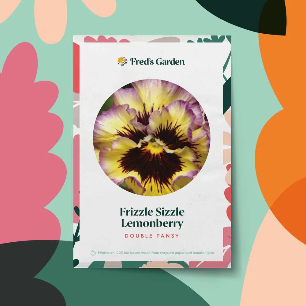 Twofold Stedmoderblomst 'Ruffled Pansy Lemonberry' (frø)