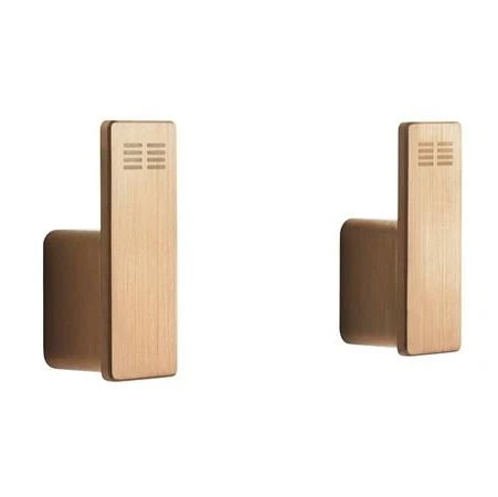 Unidrain Reframe håndklædekrog (2 stk.) - terra cotta