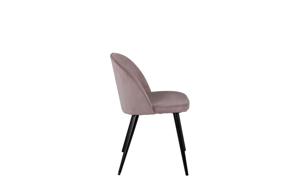 Velvet Spisebordsstole 2-stk Dusty Fuchsia