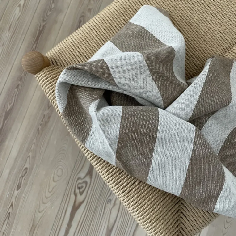 Viskestykke Taupe Candy - sæt af 2 stk