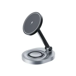 <X>MagSafe 2-i-1 Ladestation til iPhone & AirPods - NX-Tech™ Compatible Garmin