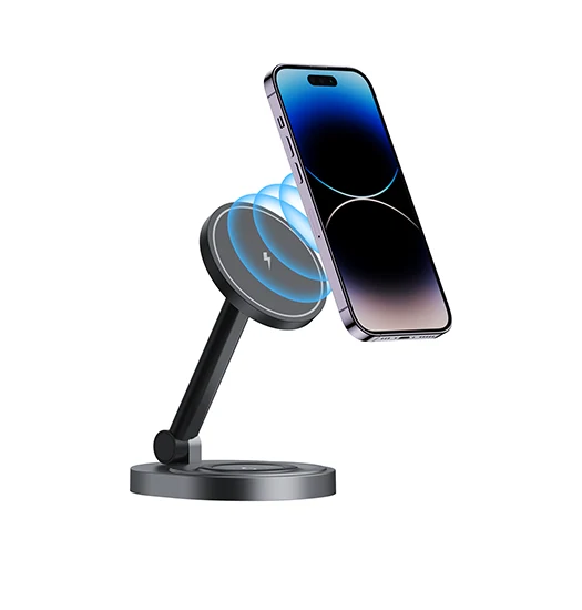 MagSafe 2-i-1 Ladestation til iPhone & AirPods - NX-Tech™ Compatible Garmin
