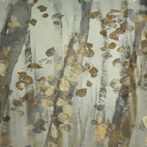 Plakat - Golden leaves 140