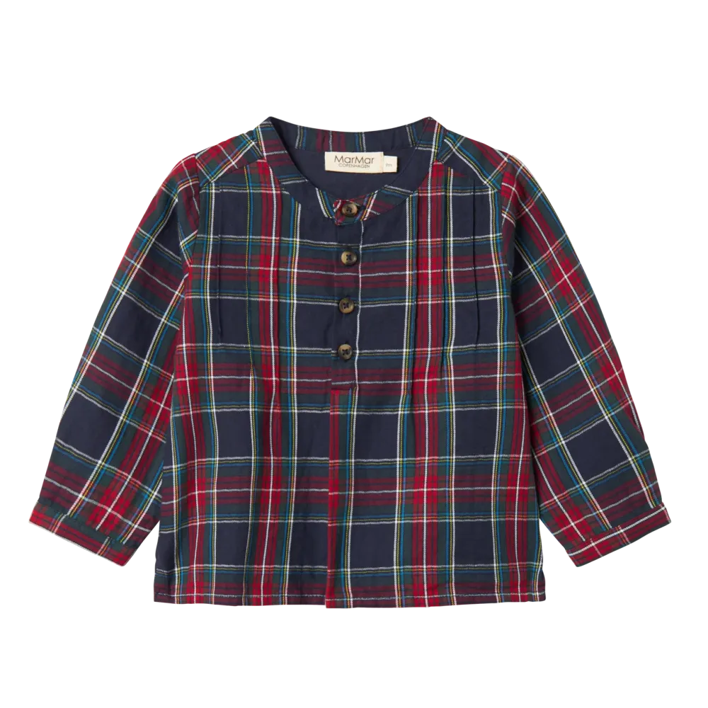 MarMar Totoro Skjorte - Pilot Indigo Check 68