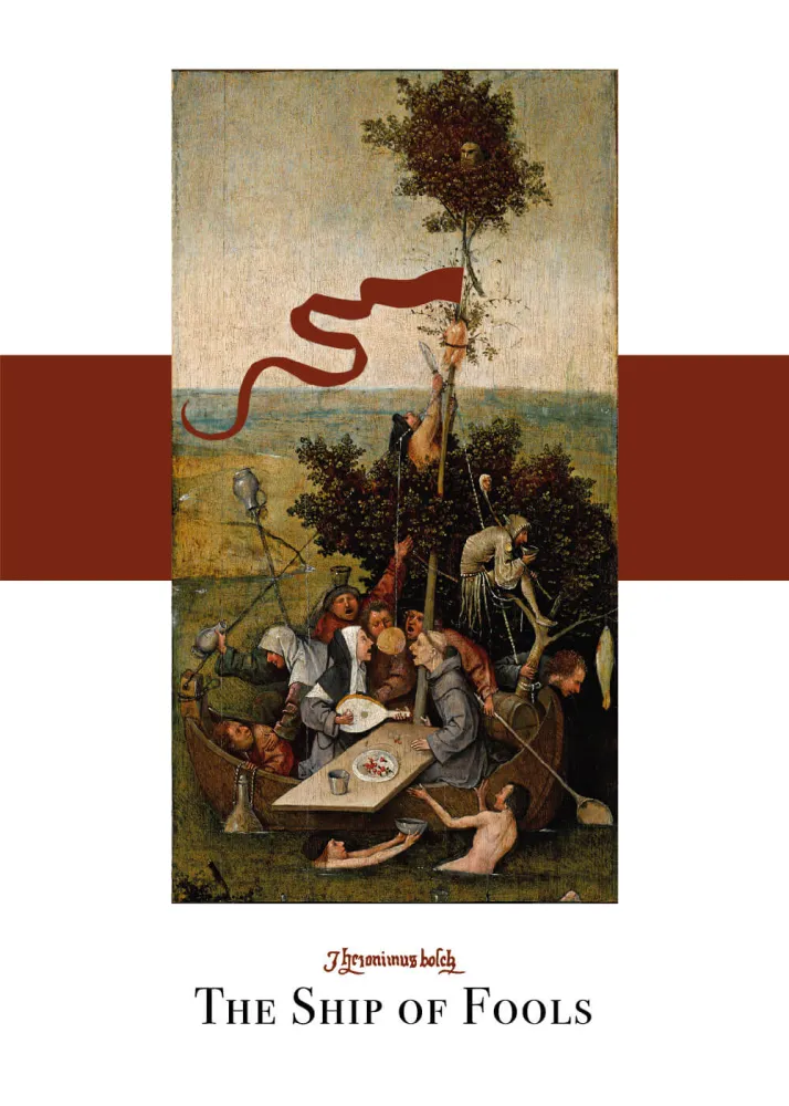 ship fools - Hieronymus Bosch museumsplakat 70