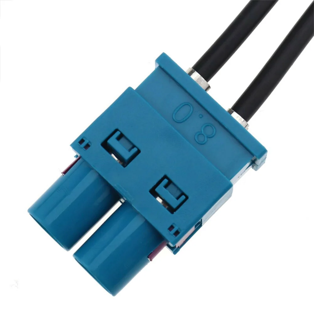 Antenne adapter til Audi A3 A4 A5 A6 A8 R8 TT Z Twin Fakra Antenne DIN