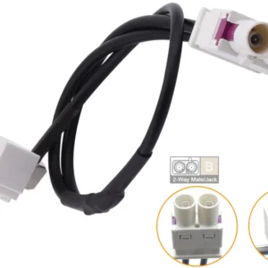 Antenne adapter til RCD330 RCD360 VW T5.1 T6 Single Fakra Double Twin Binær AL369