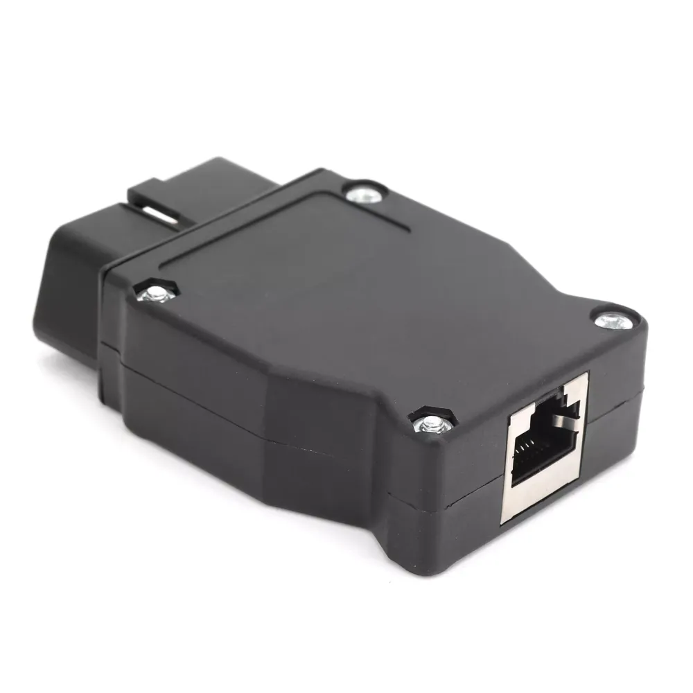 Diagnostisk stik adapter OBD-stik adapter Lan-port til OBD 2-interface stik