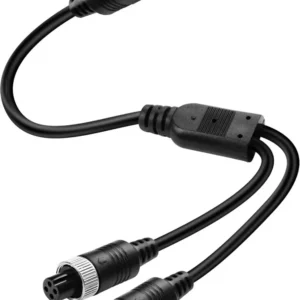 1 han til 2 hun konverter bil video 4 benet forlænger kabel adapter til luftfart