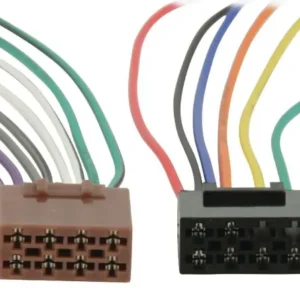 Normal Bil stereo radio ISO-adapter Lednings stik
