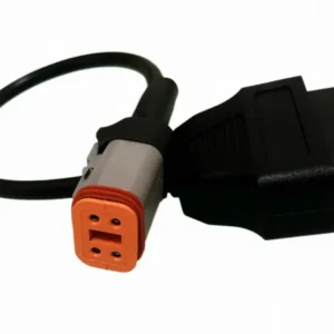 Passer til Harley Davidson motorcykel 4-pin OBD-OBD2 diagnostisk kabeladapter
