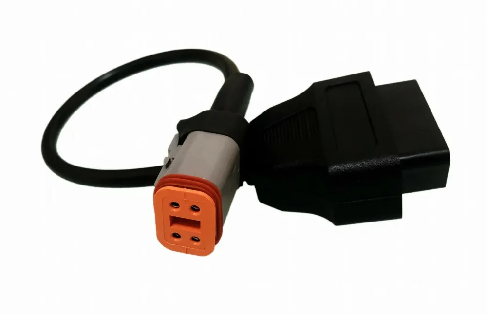 Passer til Harley Davidson motorcykel 4-pin OBD-OBD2 diagnostisk kabeladapter