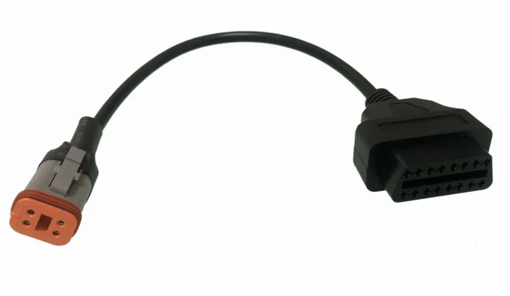 Passer til Harley Davidson motorcykel 4-pin OBD-OBD2 diagnostisk kabeladapter