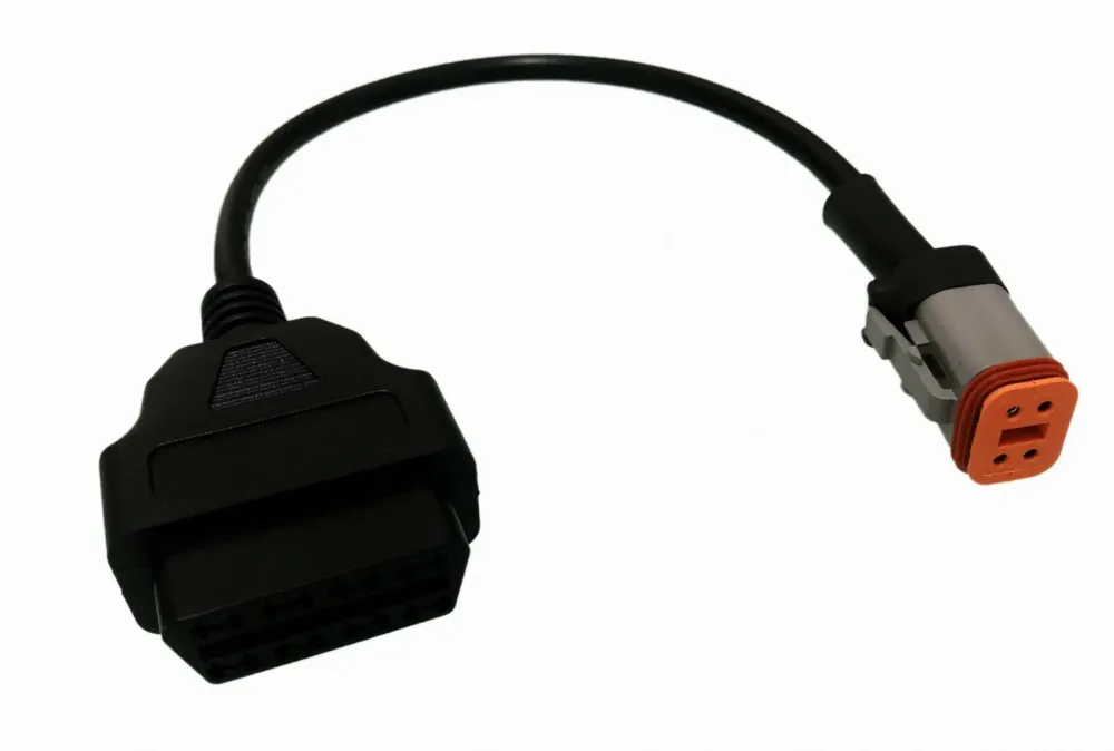 Passer til Harley Davidson motorcykel 4-pin OBD-OBD2 diagnostisk kabeladapter