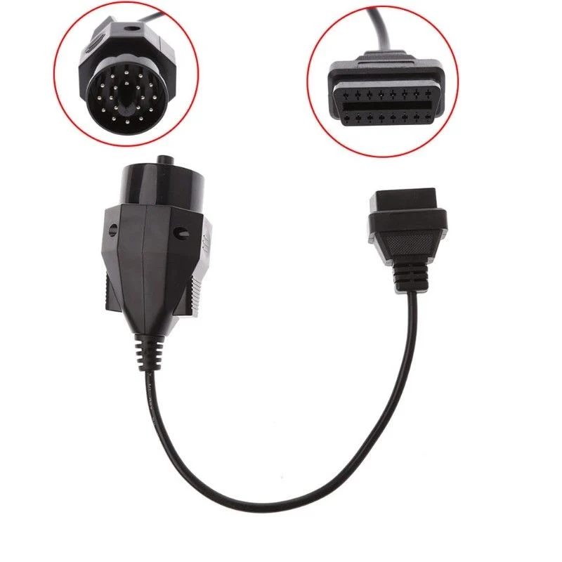 20 Pin Mand til 16 Pin Female OBD2 Diagnostisk Connector Adapter kabel til BMW