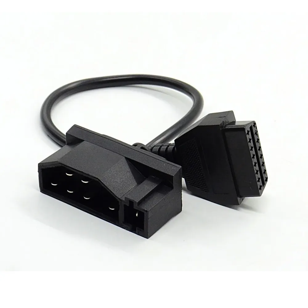 7 pin til 16 pin OBDII kabel adapter bildiagnostik til Ford