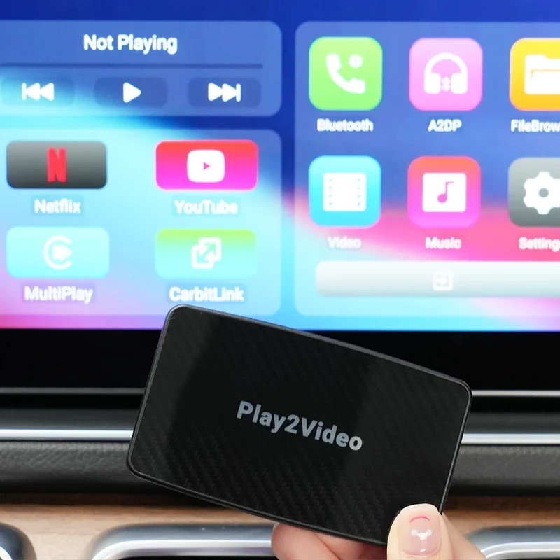 RETURVARE - Unified Adapter Trådløs CarPlay, Android Auto og Video