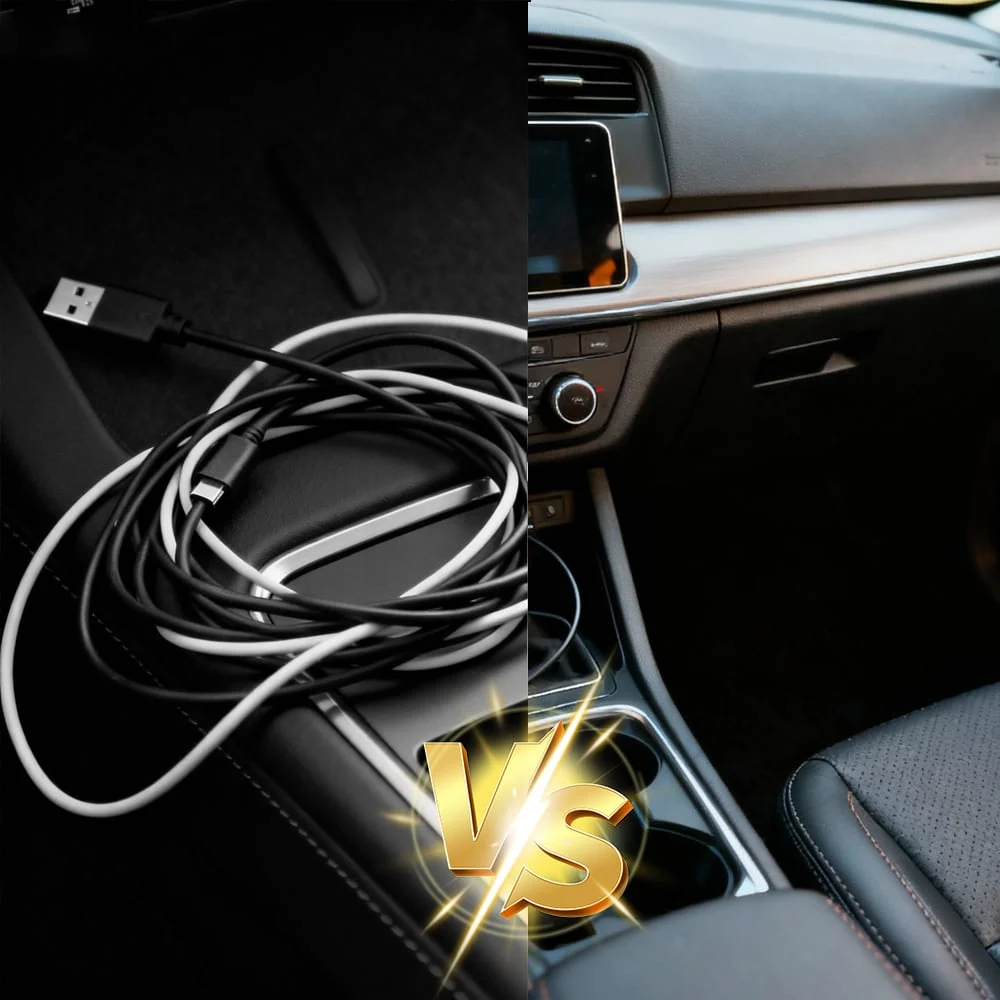 SmartPlug™ – Generel Smart Stik Trådløs CarPlay Og Android Auto Adapter