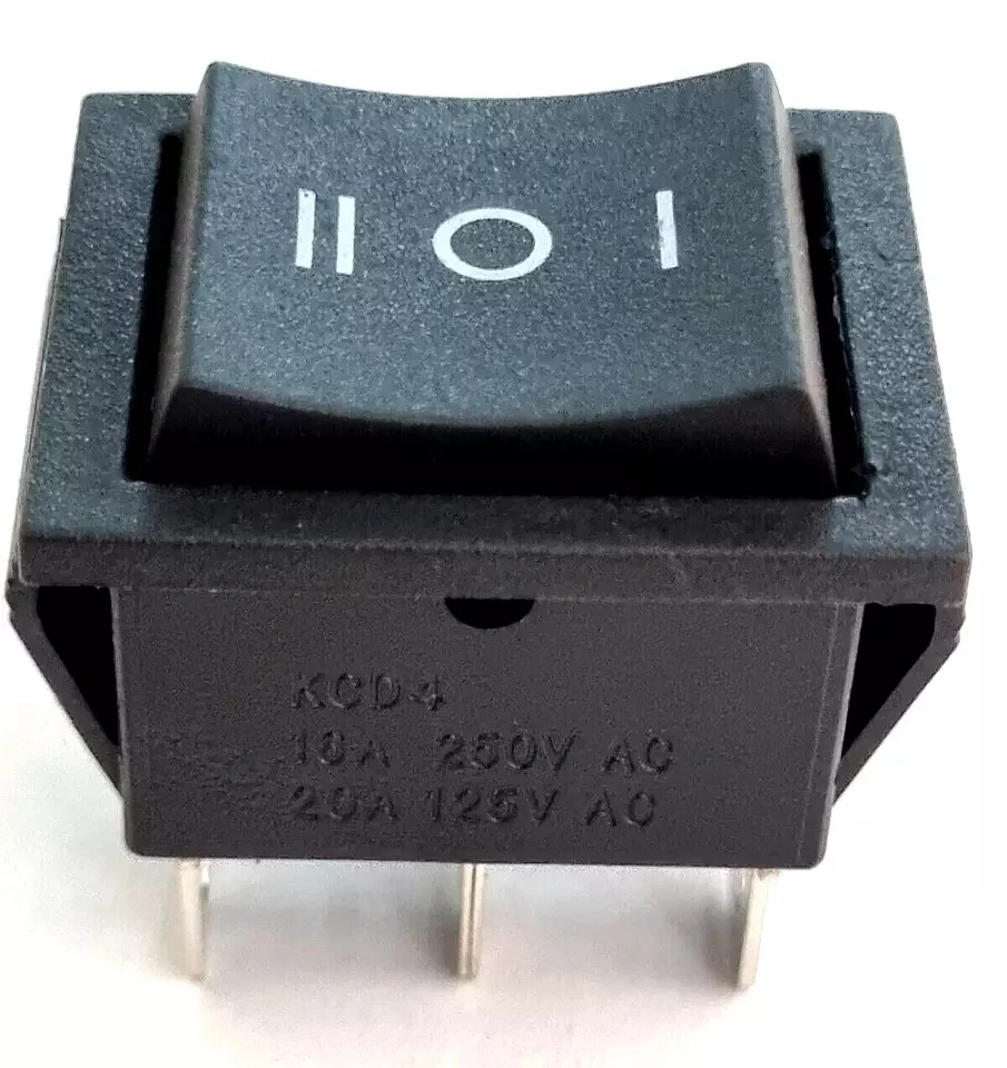 Tænd/sluk Tænd vippekontakt 3 positioner 6 ben DPDT 16A 240Vac Bil Instrumentbræt Båd 12V