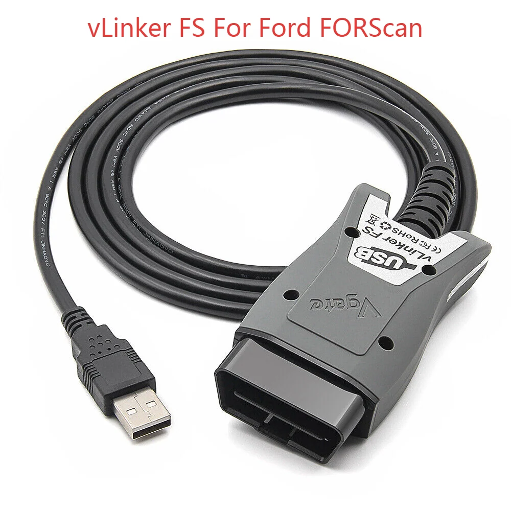 Vgate vLinker FS FORScan Adapter HSMS-CAN OBD2 Diagnostic Scanner til Ford Mazda