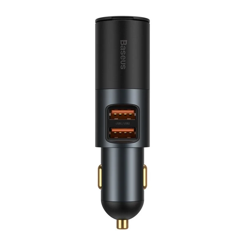 Baseus 120W bil mobiloplader Type C USB PD3.0 Time-saving opladning cigaret tænder adapter