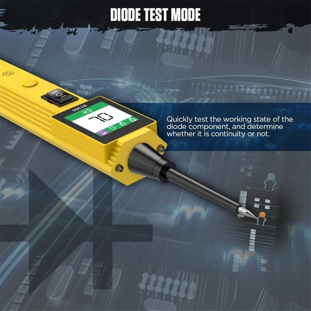 Bil Lastbil Circuit Probe Kit, 12V 24V Automotive Circuit Tester
