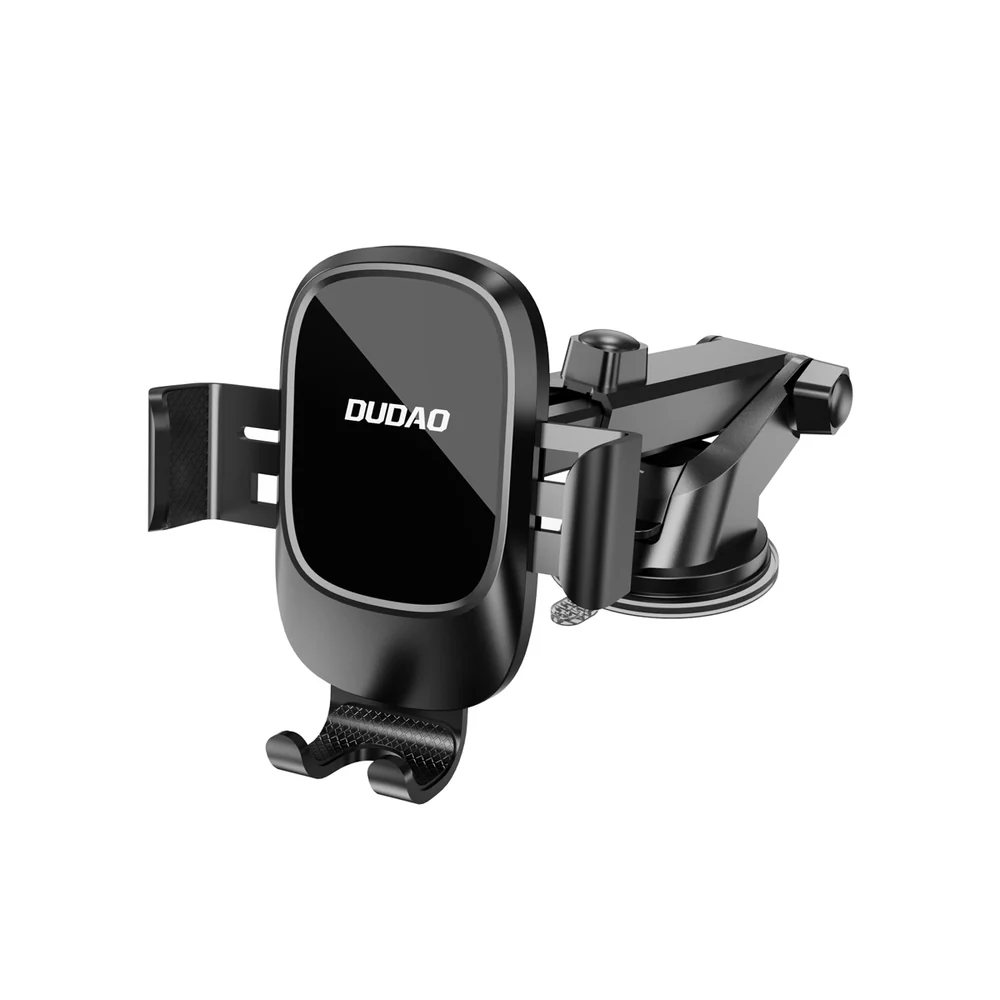Dudao F5N+ gravity car holder med sugekop til forrude eller instrumentbræt - ebony