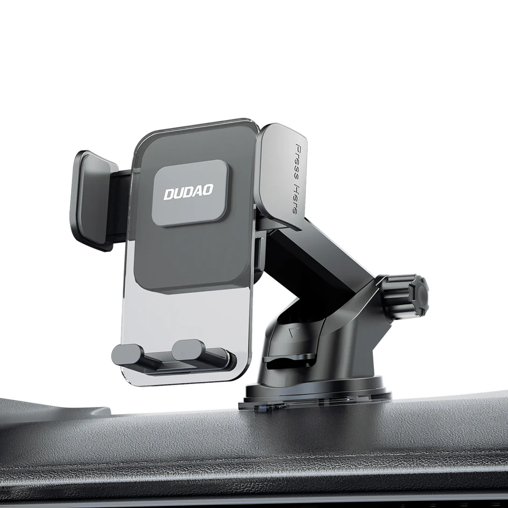 Dudao F8Max+ car holder dashboard or windshield - black