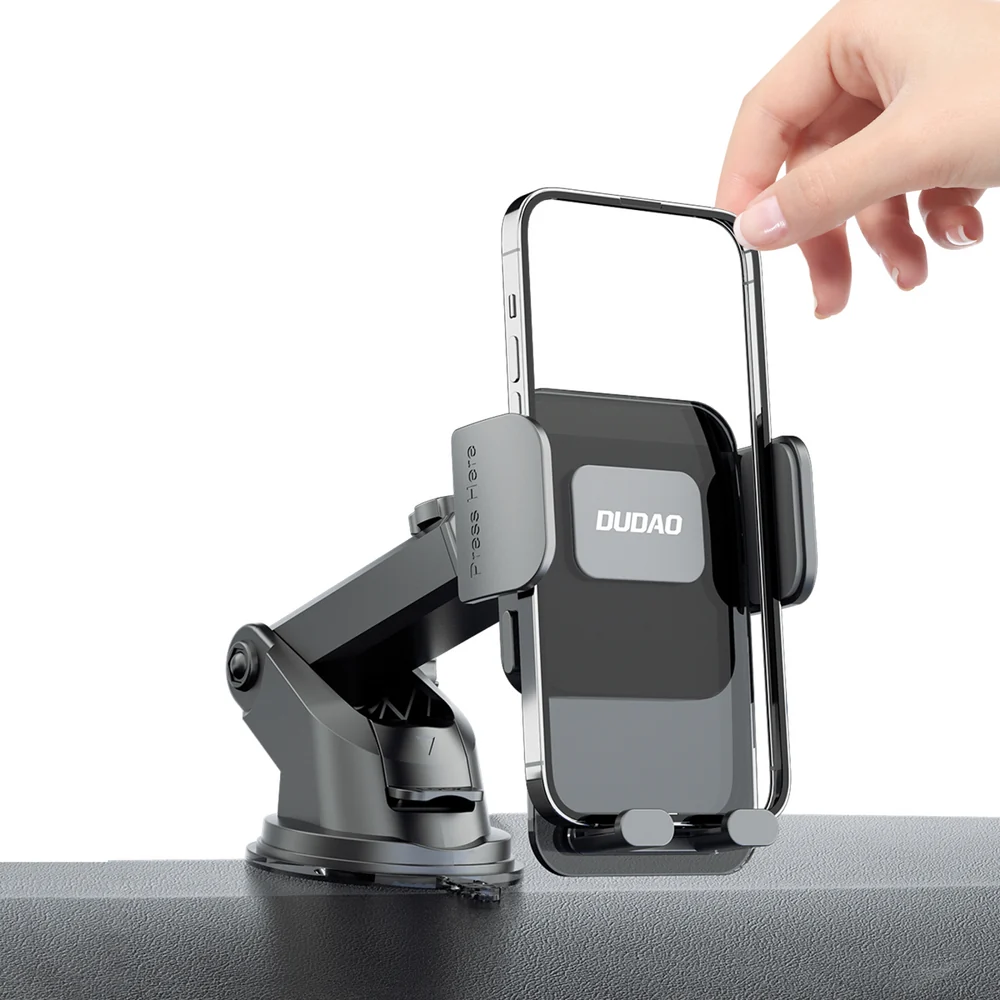 Dudao F8Max+ car holder dashboard or windshield - black