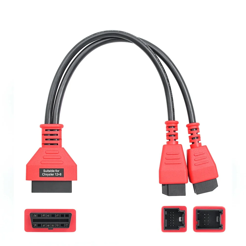 FCA 12+8 Universal kabel adapter passer til Chrysler Fiat Pålidelig Gateway Modul SGW-
