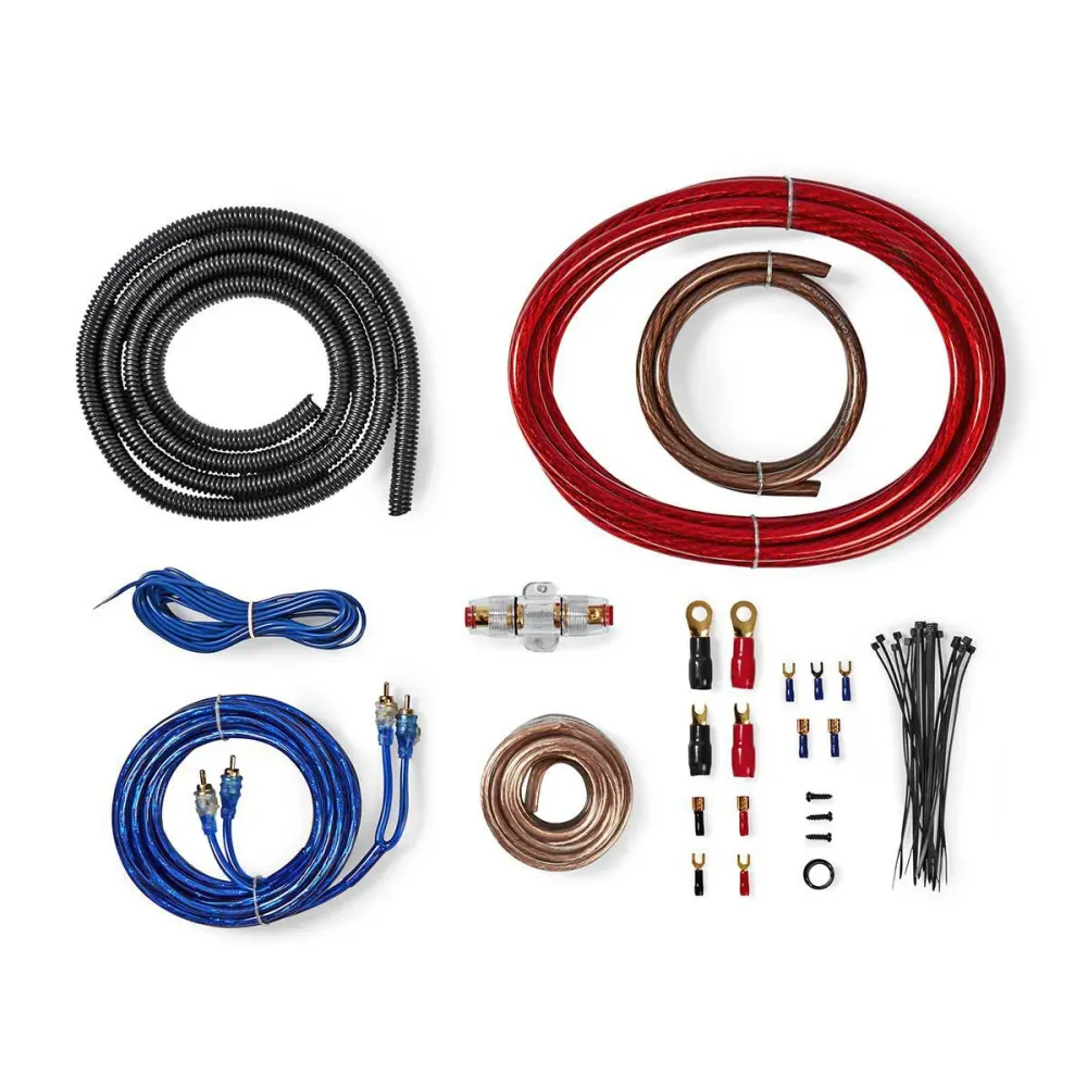 Nedis - Bil Audio Connector Kit | 1200 W | Guldplateret | Gaveæske - CKIT920VA