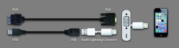 Pioneer CD-IV203 iPhone 5/6 Kabel
