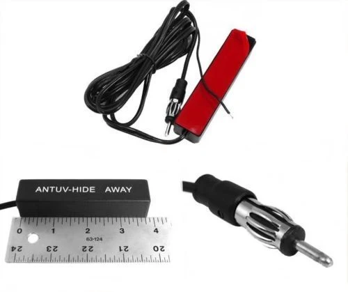 Universal Car Hidden Amplified Antenne Kit 12V Elektronisk Stereo AM FM Radio