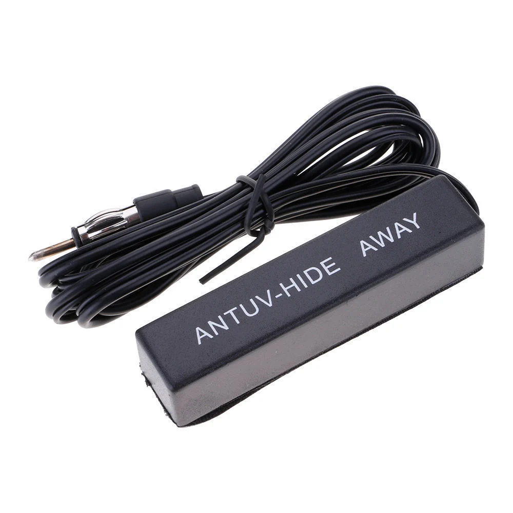 Universal Car Hidden Amplified Antenne Kit 12V Elektronisk Stereo AM FM Radio