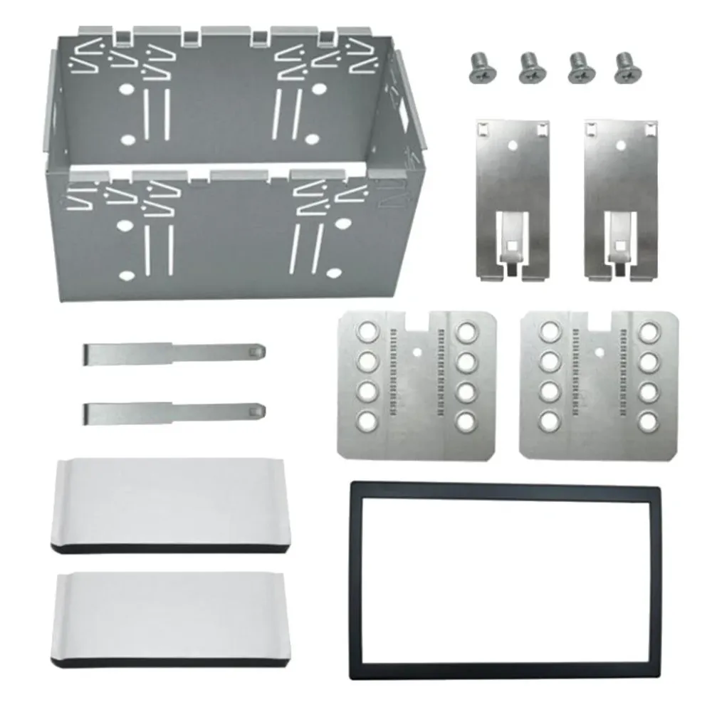 Universal 2 Din Mounting Kit 2 DIN Dash Car Stereo Radio