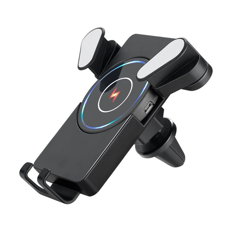 Wireless Automatic Clamping Fast Charging Car Charger Mount Holder Stand Modern