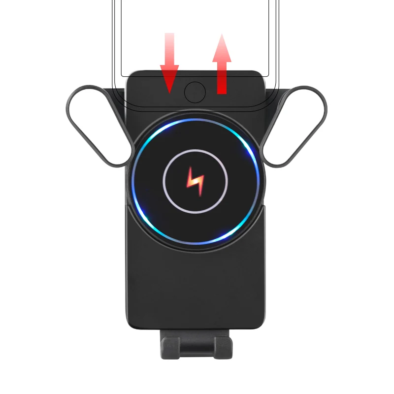 Wireless Automatic Clamping Fast Charging Car Charger Mount Holder Stand Modern