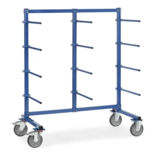 Aflæggervogn - enkelt - PVC beskyttelse 1600 mm