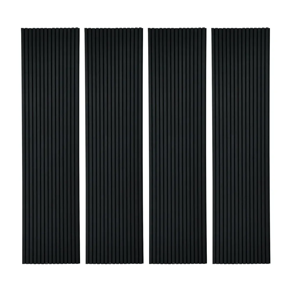 Akustikpanel i charcoal egetræsfiner 2400x520x18 mm (Pris pr. stk. ved køb af 4) RESTPARTI