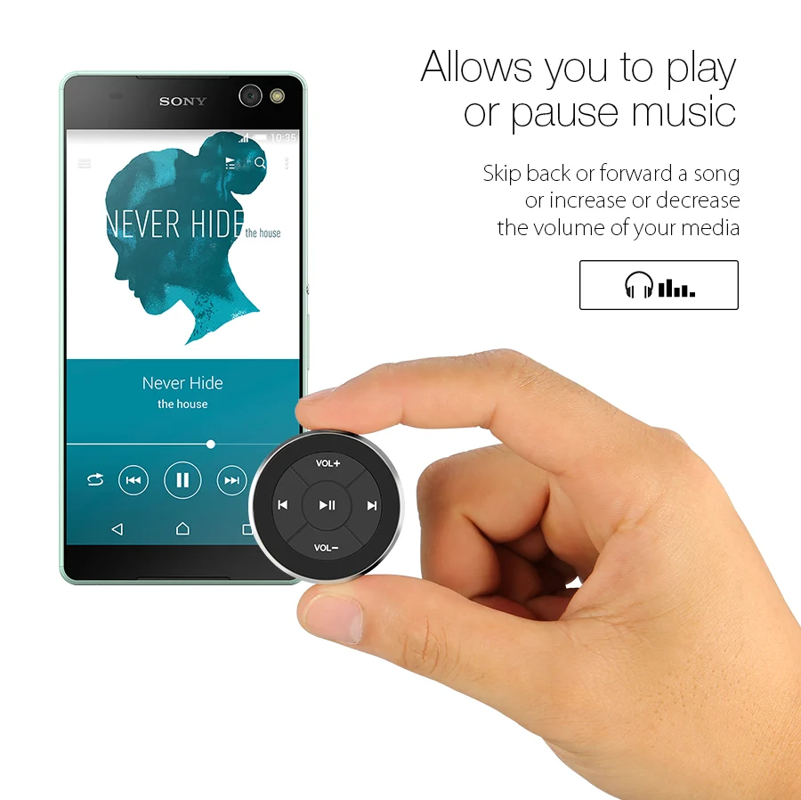 Bil Wireless pairing Media Button Series Fjernbetjening Smartphone