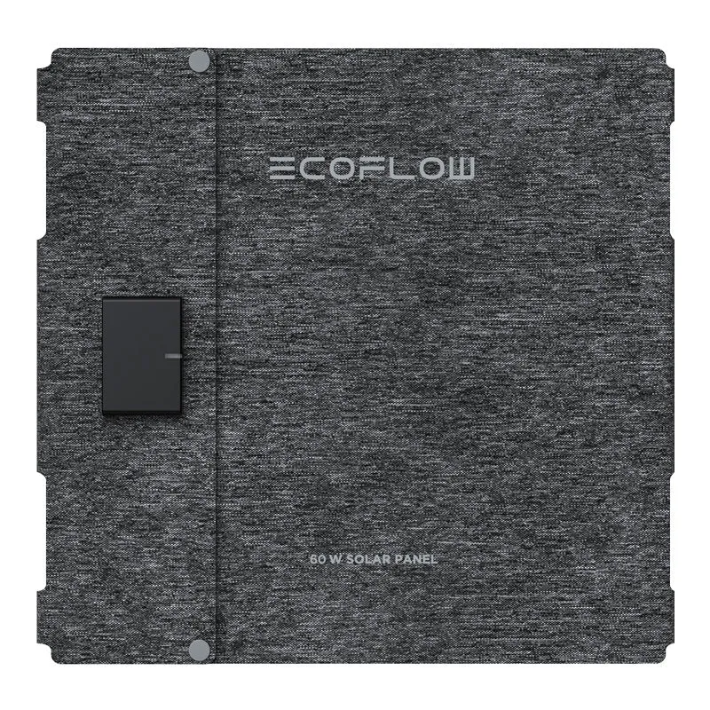 Bærbart sammenklappeligt solcellepanel EcoFlow 60W USB-C-PORT