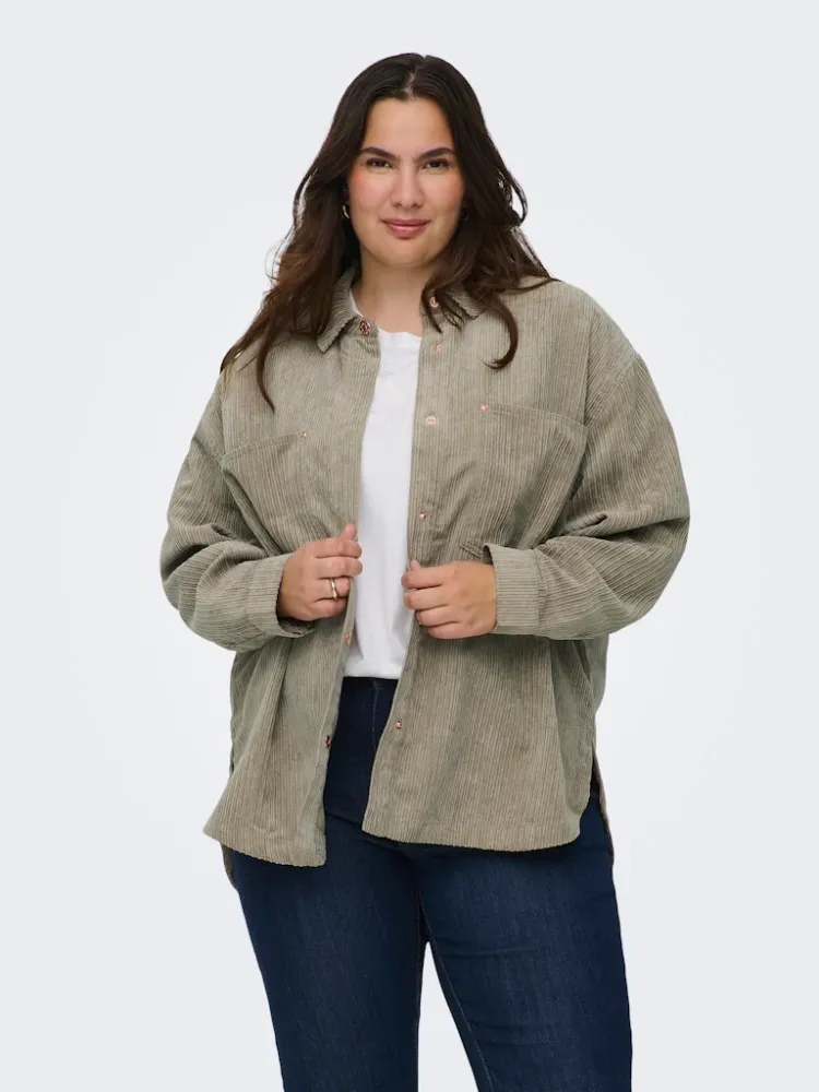 CarJanine-Rai - Oversize Fløjls Jakke/Skjorte - NOOS