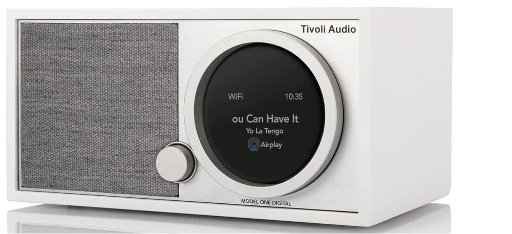 DEMOVARE - Tivoli Audio Model ONE GEN.2 Computerized Højtaler (Hvid, Grå)