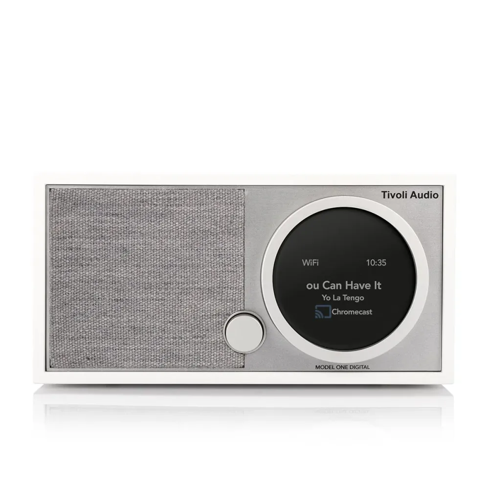 DEMOVARE - Tivoli Audio Model ONE GEN.2 Computerized Højtaler (Hvid, Grå)