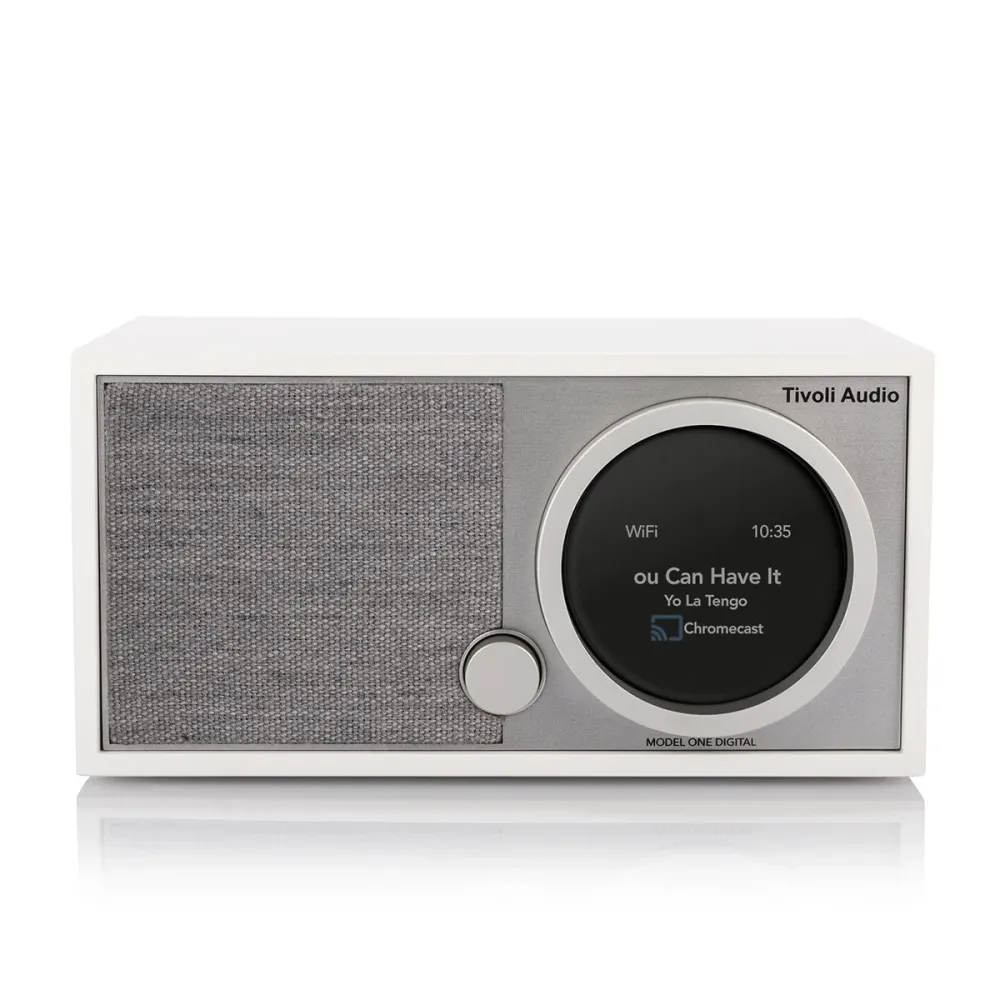 DEMOVARE - Tivoli Audio Model ONE GEN.2 Computerized Højtaler (Hvid, Grå)