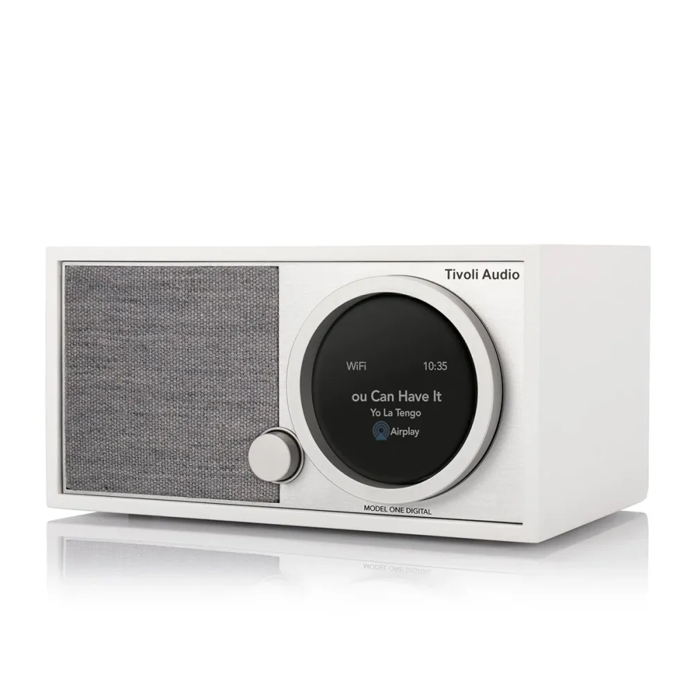 DEMOVARE - Tivoli Audio Model ONE GEN.2 Computerized Højtaler (Hvid, Grå)